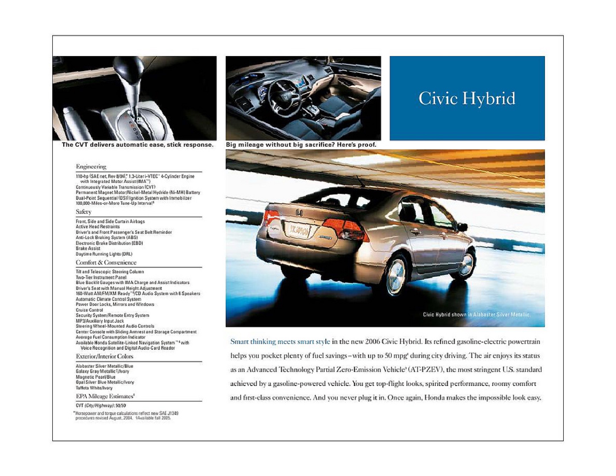 2006 Honda Brochure Page 21